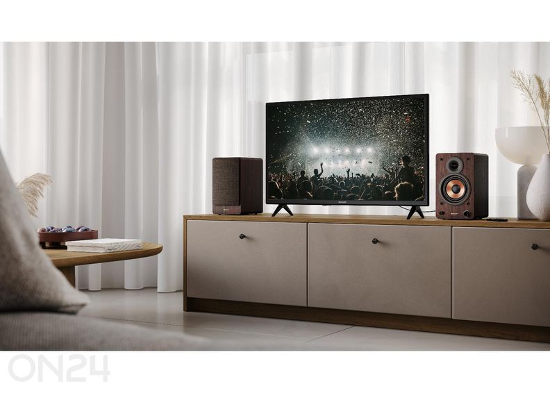Акустическая система Sharp, 60 Вт RMS, Bluetooth, коричневая увеличить