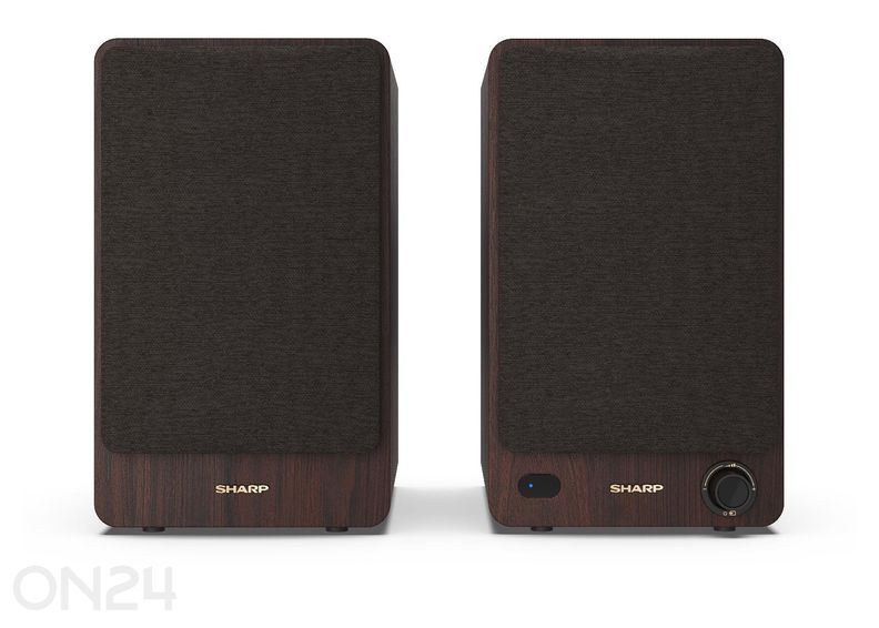 Акустическая система Sharp, 60 Вт RMS, Bluetooth, коричневая увеличить