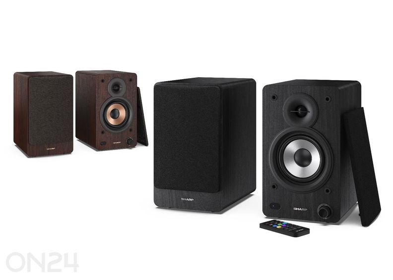 Акустическая система Sharp CP-SS30(BK), 60 Вт RMS, Bluetooth, чёрная увеличить