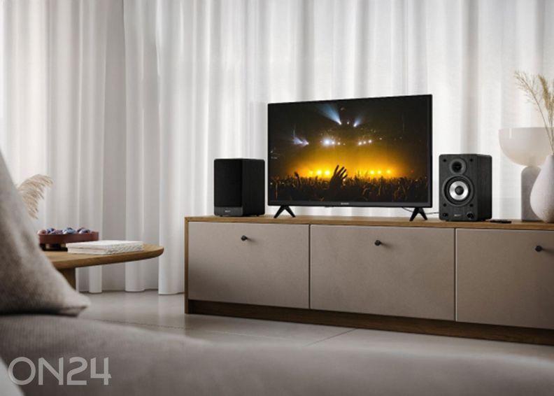 Акустическая система Sharp CP-SS30(BK), 60 Вт RMS, Bluetooth, чёрная увеличить