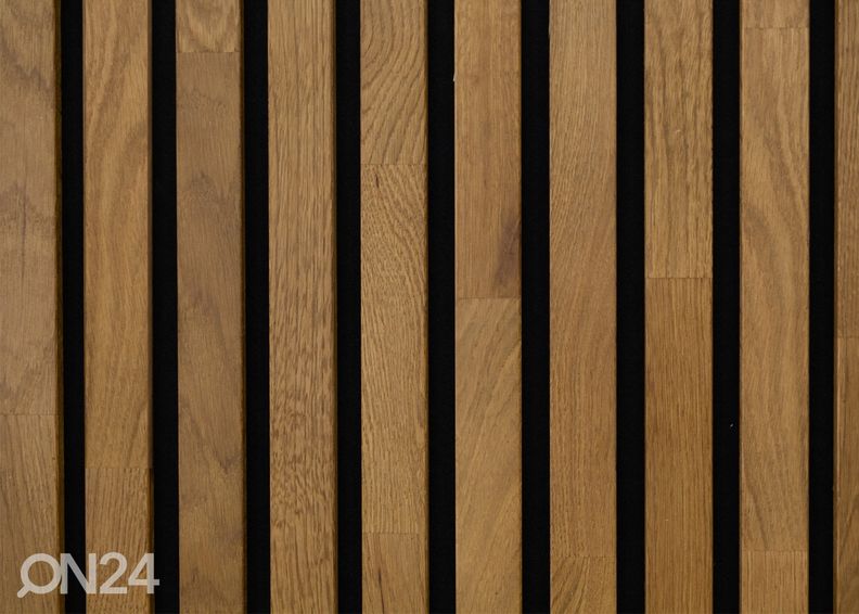 Акустическая стеновая панель из массива дерева 240x40 cm увеличить