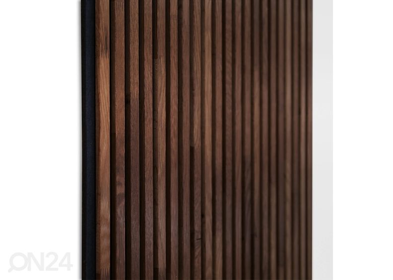 Акустическая стеновая панель из массива дерева 240x60 cm увеличить