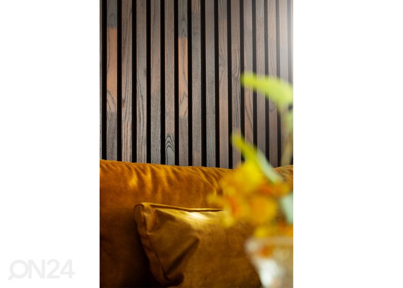 Акустическая стеновая панель из массива дерева 240x60 cm увеличить