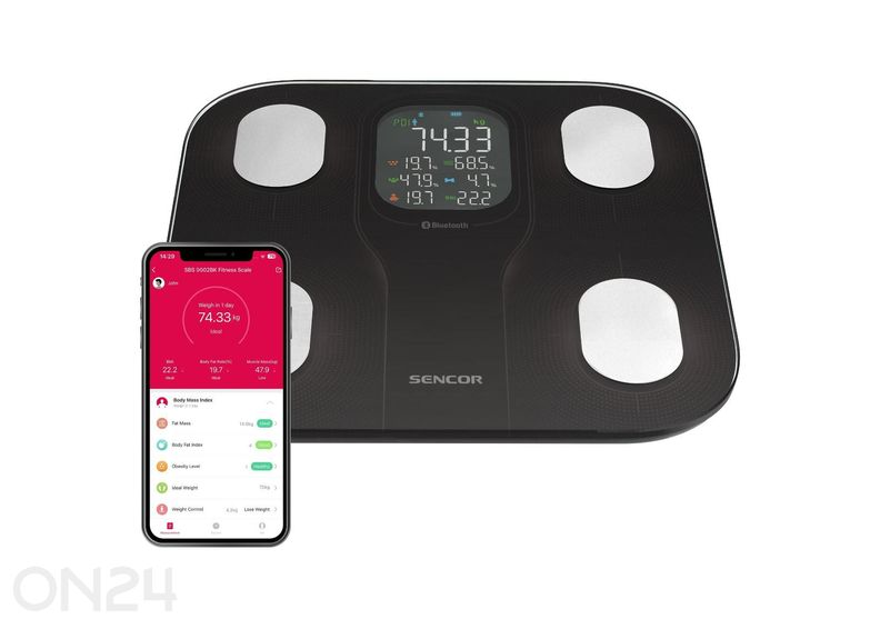 Аналитические весы Sencor SBS9002BK увеличить