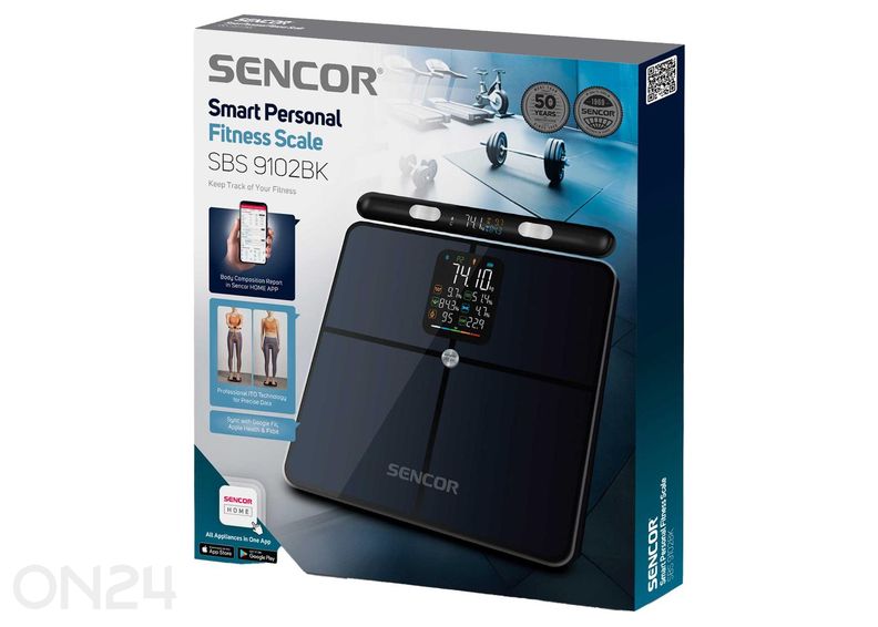 Аналитические весы Sencor SBS9102BK увеличить