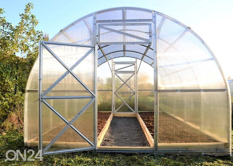 Арочная теплица Kerttu, 4 mm 3x10 m увеличить