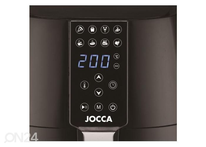 Аэрофритюрница Jocca 3,8 L, черный увеличить