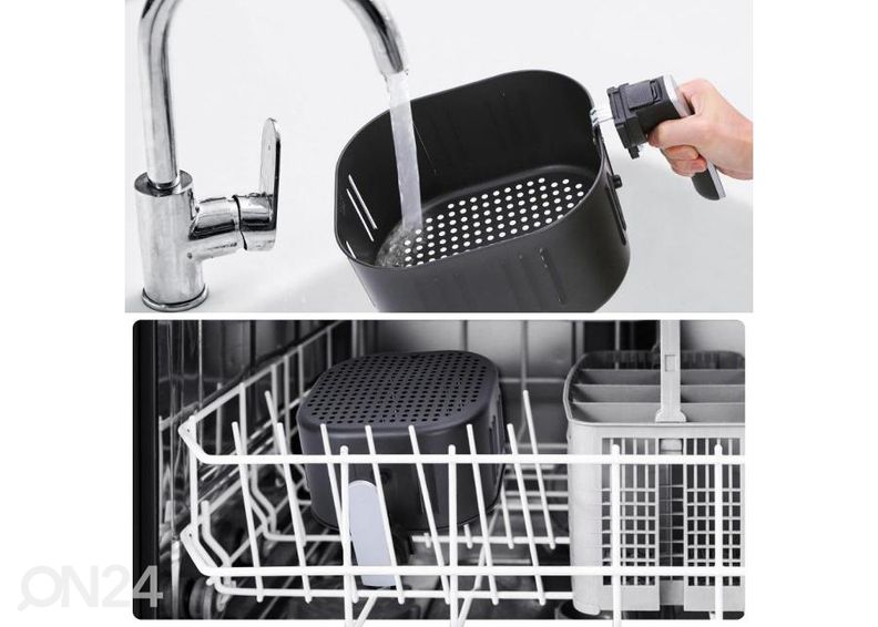 Аэрофритюрница Klausberg 5,5 L, черная увеличить