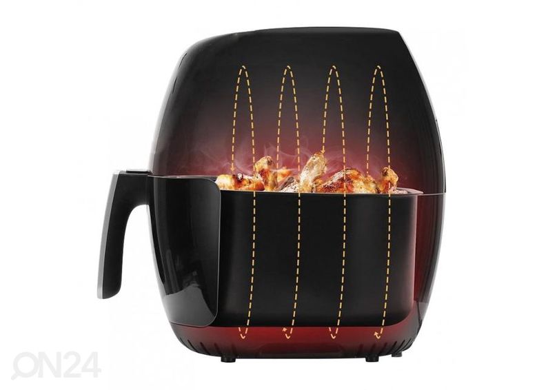 Аэрофритюрница Klausberg 7,7 L, бронза увеличить