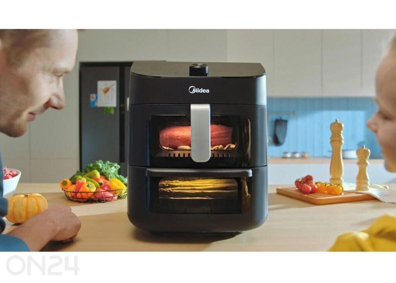 Аэрофритюрница Midea MAD1100DADK увеличить