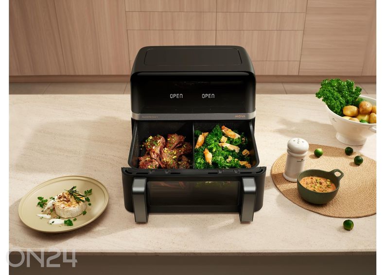 Аэрофритюрница MOVA AeroChef™ FD20 Pro 2700 Вт, 9 л. увеличить