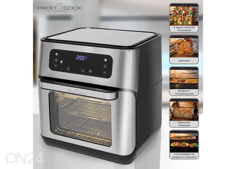 Аэрофритюрница ProfiCook PCFR1200 увеличить