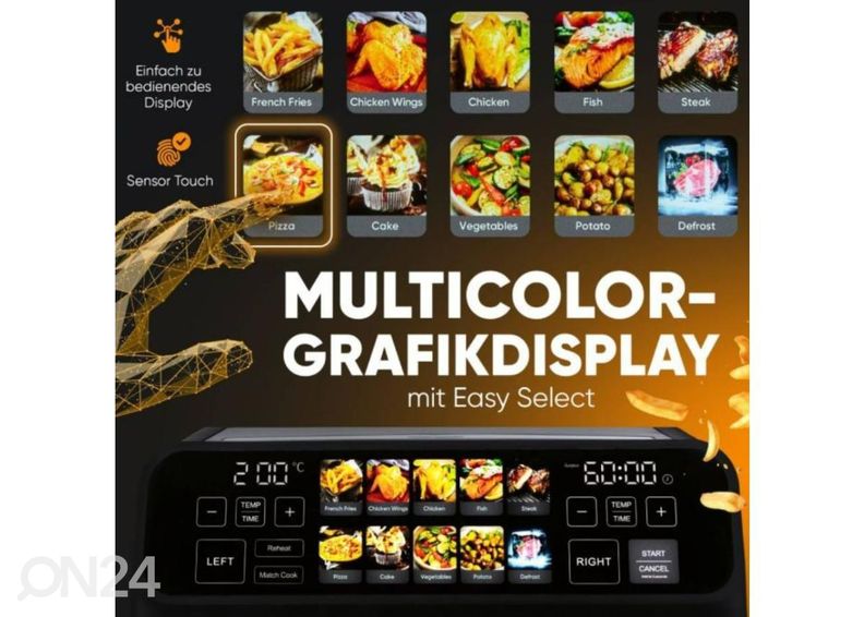 Аэрофритюрница ProfiCook PCFR1287H увеличить