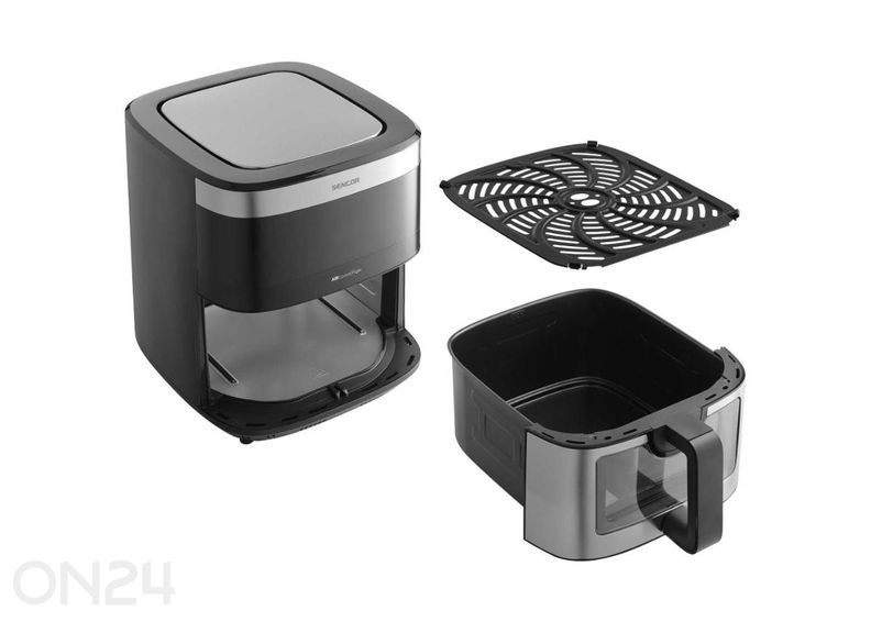Аэрофритюрница Sencor SFR9000SS, 9 л увеличить