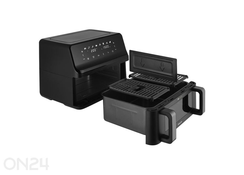 Аэрофритюрница Sencor SFR9650BK, 2 × 4,5 л увеличить