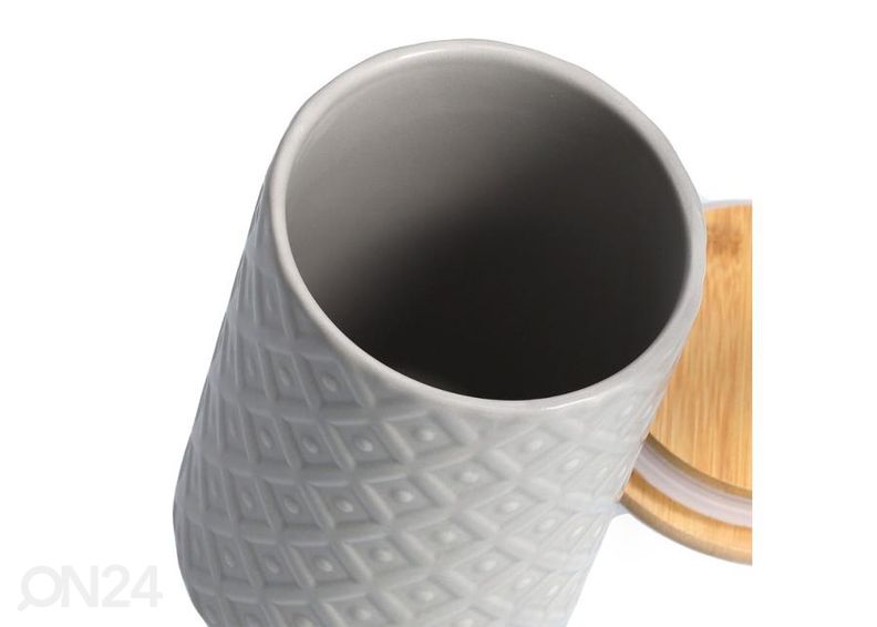 Баночка для хранения с крышкой 730 мл, серая увеличить