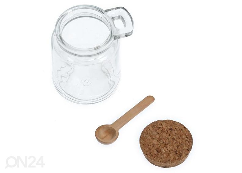 Баночка для хранения с ложкой, 240 мл увеличить