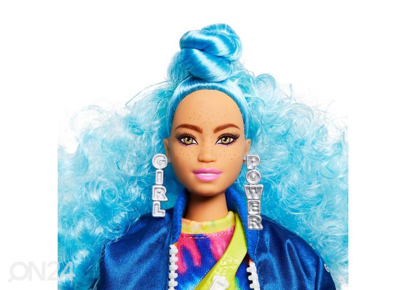 Барби® Экстра синие кудри увеличить