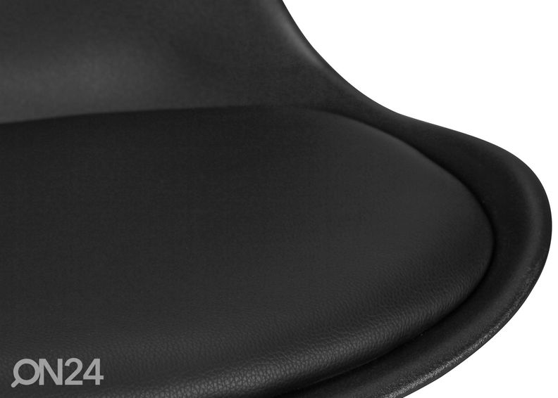 Барные стулья, чёрный 2 шт увеличить