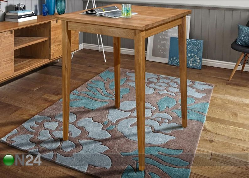 Барный стол из массива дуба 80x80 cm увеличить