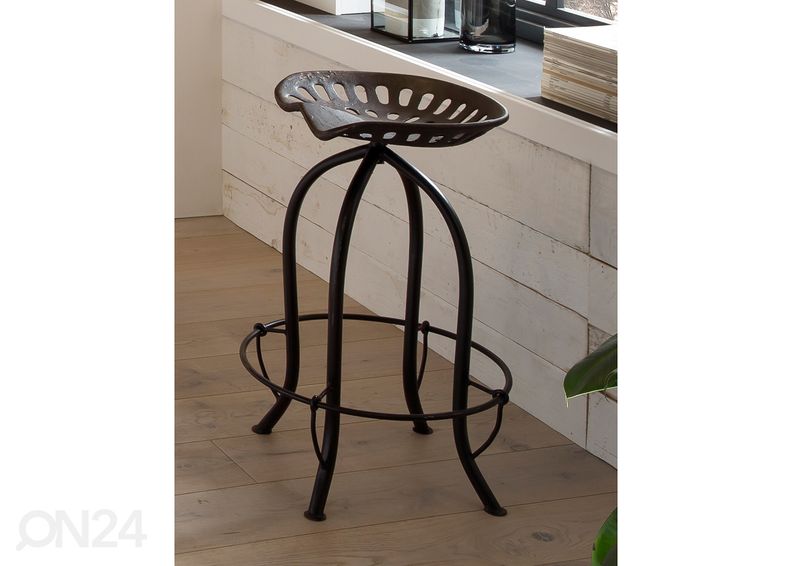 Барный стул, чёрный увеличить