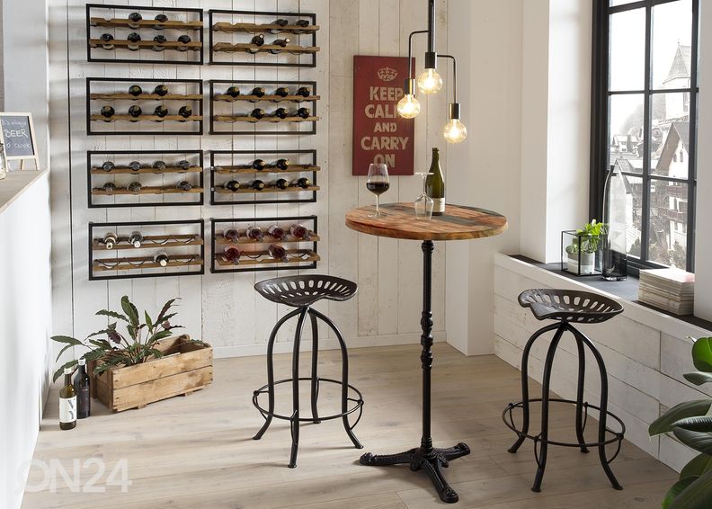 Барный стул, чёрный увеличить