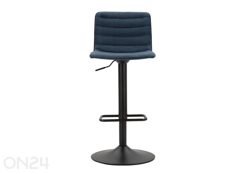 Барный стул 2 шт, синий/черный увеличить