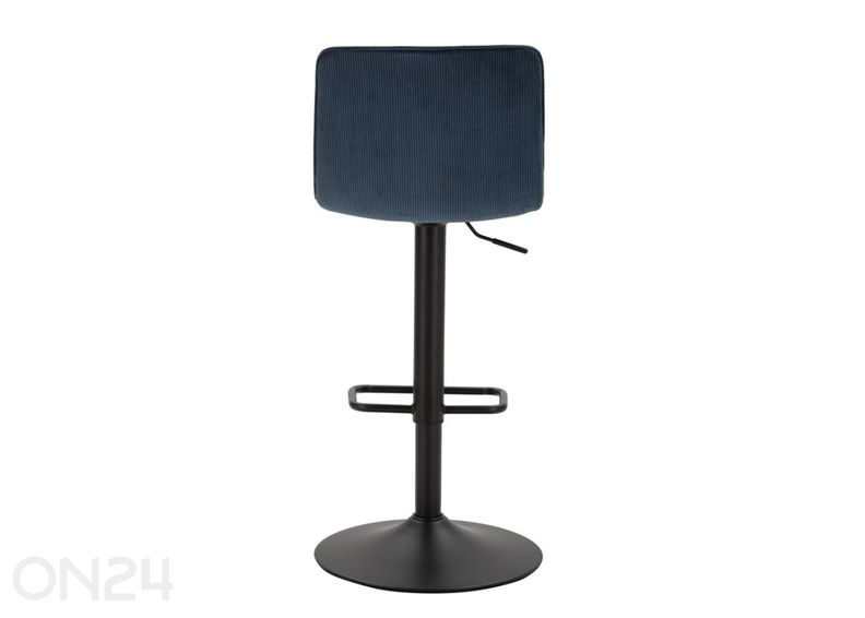 Барный стул 2 шт, синий/черный увеличить