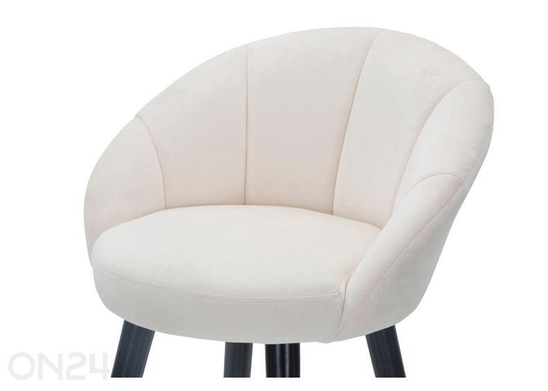 Барный стул Glam, кремовый/золотистый/чёрный увеличить