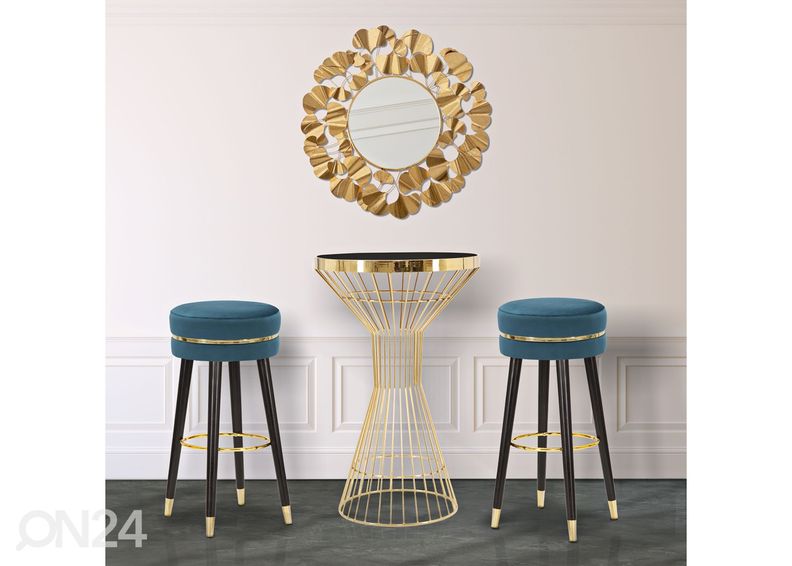 Барный стул Paris, голубовато-зеленый увеличить