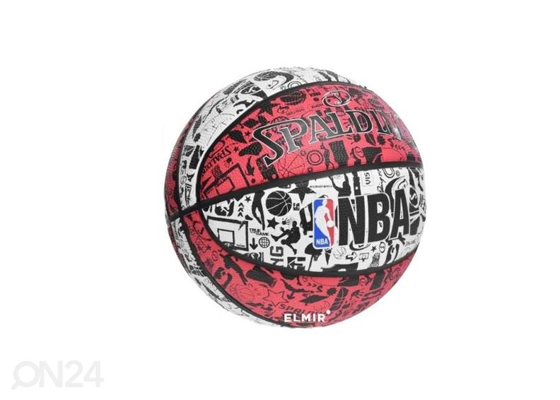 Баскетбольный мяч Spalding NBA Grafitti Rubber Ball 83574Z увеличить