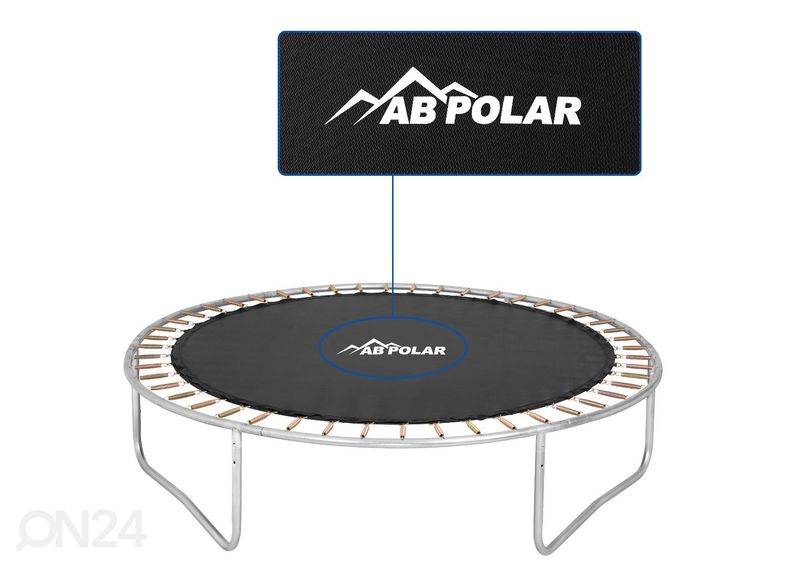 Батут с защитной сеткой 2,44 м увеличить