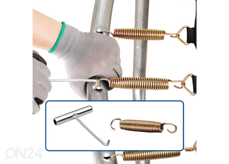 Батут 3,05 м с защитной сеткой увеличить