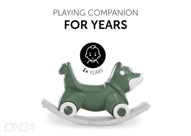 Беговел-качели 3-в-1 Hauck Toys 1st Rocker Fox зеленый увеличить