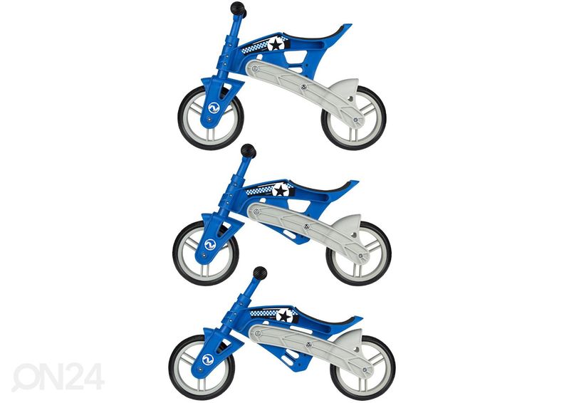 Беговой детский велосипед регулируемый N-Rider Nijdam увеличить