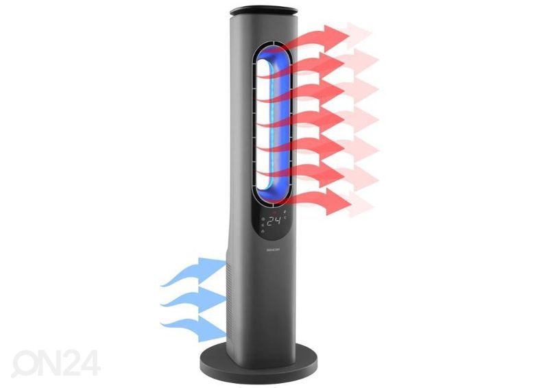 Безлопастный керамический нагреватель Sencor SFH3704SL увеличить