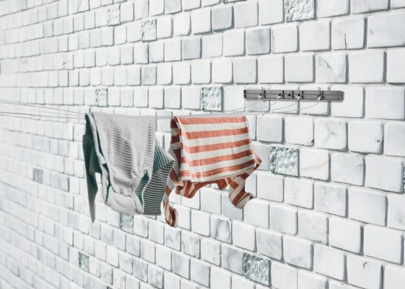 Бельевая веревка на стену 14 м увеличить