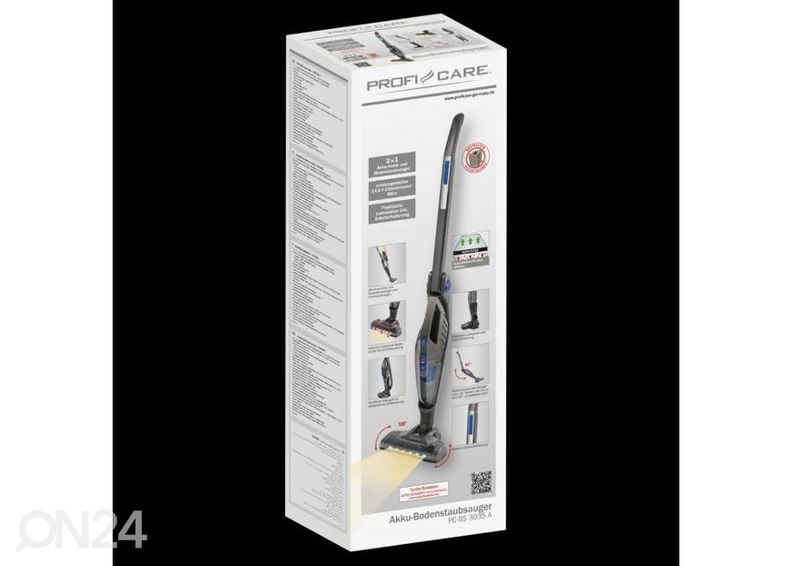 Беспроводной вертикальный пылесос ProfiCare PCBS3035A увеличить