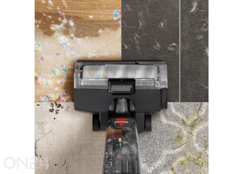 Беспроводной многофункциональный вертикальный пылесос Bissell CrossWave OmniForce Edge Select 3999N, чёрный/титан увеличить