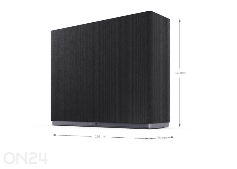 Беспроводной сабвуфер Sharp AQUOS Wireless Surround с поддержкой Dolby Atmos, DTS:X, чёрный увеличить