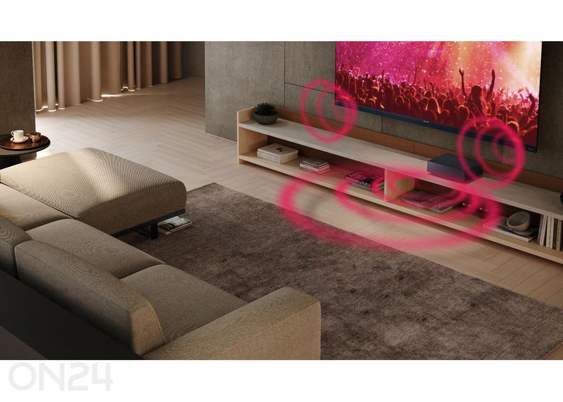 Беспроводной сабвуфер Sharp AQUOS Wireless Surround с поддержкой Dolby Atmos, DTS:X, чёрный увеличить