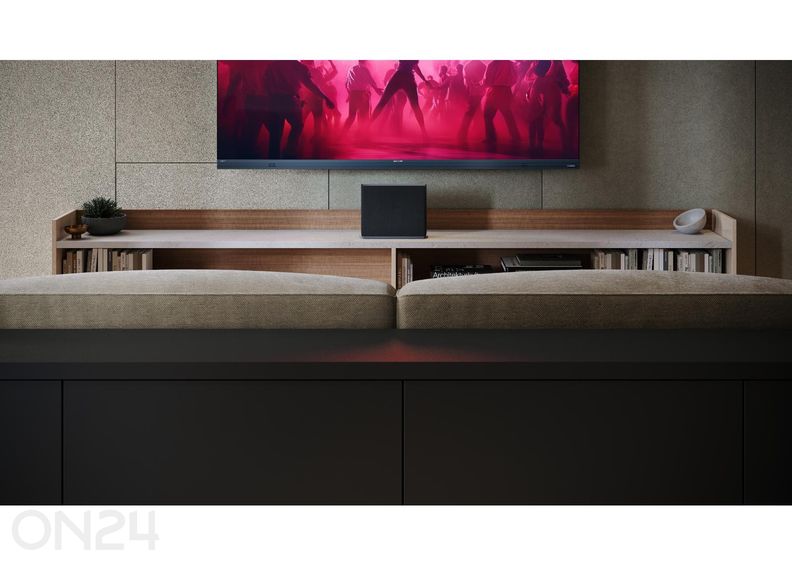 Беспроводной сабвуфер Sharp AQUOS Wireless Surround с поддержкой Dolby Atmos, DTS:X, чёрный увеличить