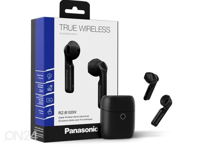 Беспроводные наушники TWS Panasonic, черные увеличить