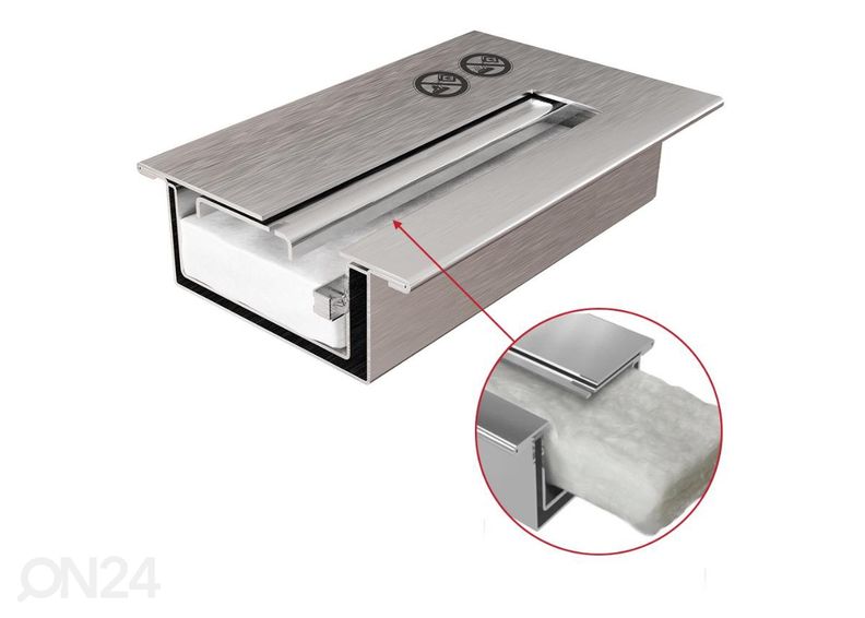 Биокамин Delta Qube увеличить