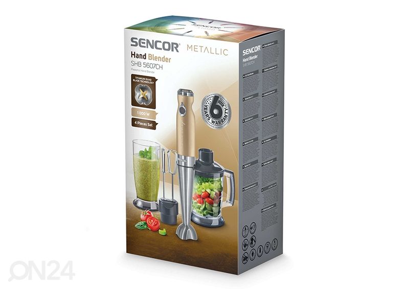 Блендер Sencor Metallic SHB5607CHEUE3 увеличить