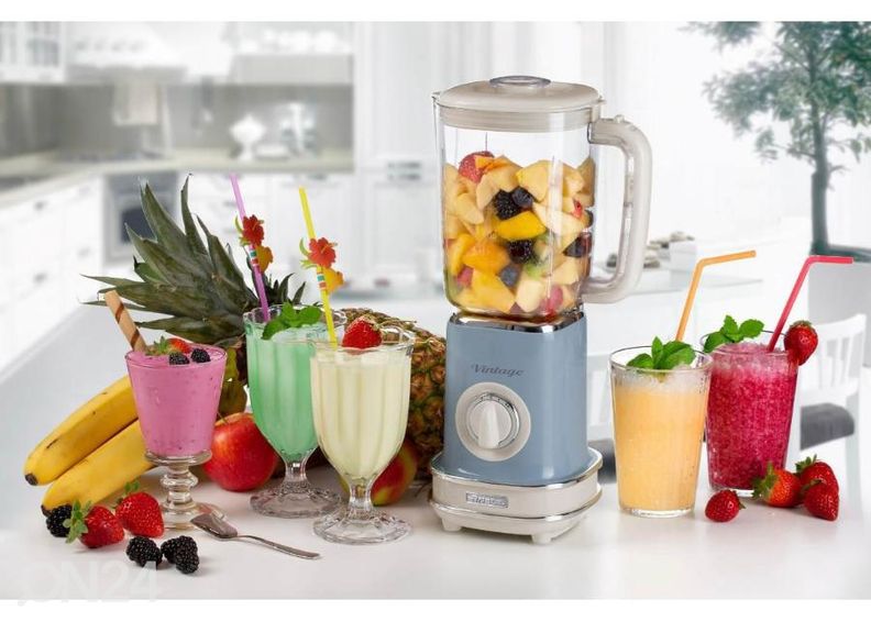 Блендер Vintage Ariete 00C056815AR0, синий, 500 Вт увеличить