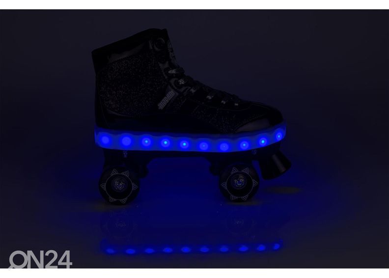 Блестящие роликовые коньки quad Nijdam для детей увеличить