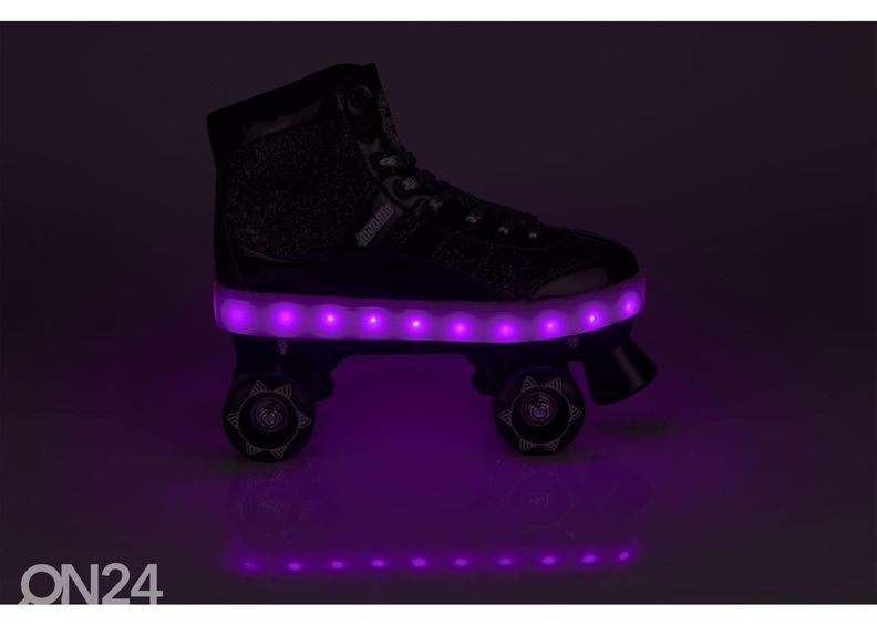 Блестящие роликовые коньки quad Nijdam для детей увеличить