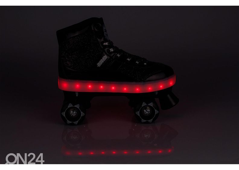 Блестящие роликовые коньки quad Nijdam для детей увеличить