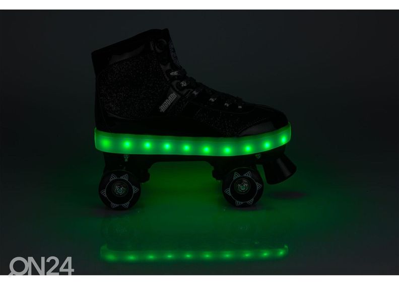 Блестящие роликовые коньки quad Nijdam для детей увеличить